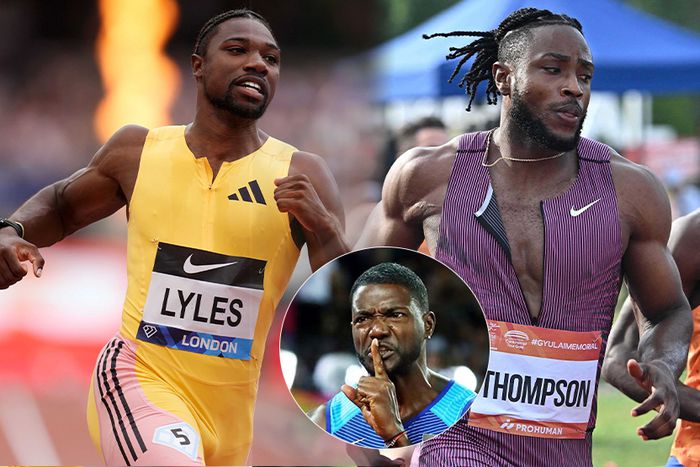 Justin Gatlin on the strategy Noah Lyles is using to stay ahead of Kishane Thompson