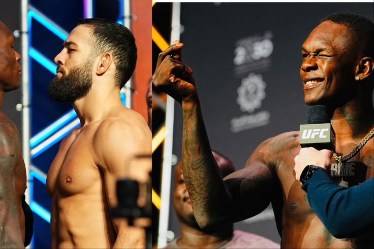 Nigerian Stylebender Israel Adesanya declares Blood on the Sand against Nassourdine Imavov in Saudi Arabia UFC Fight Night.