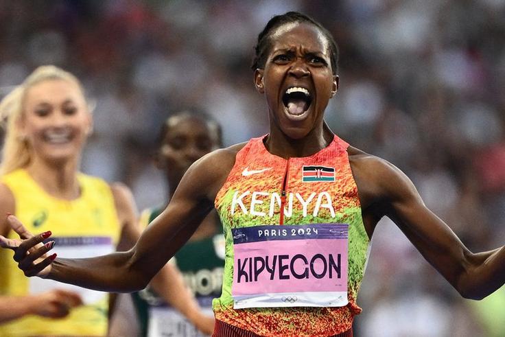 Athletics Kenya. Faith Kipyegon.
