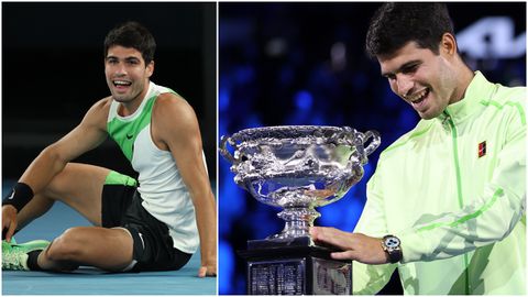 King Carlos Alcaraz Makes History! Youngest Man to Complete Grand Slam at Australian Open!