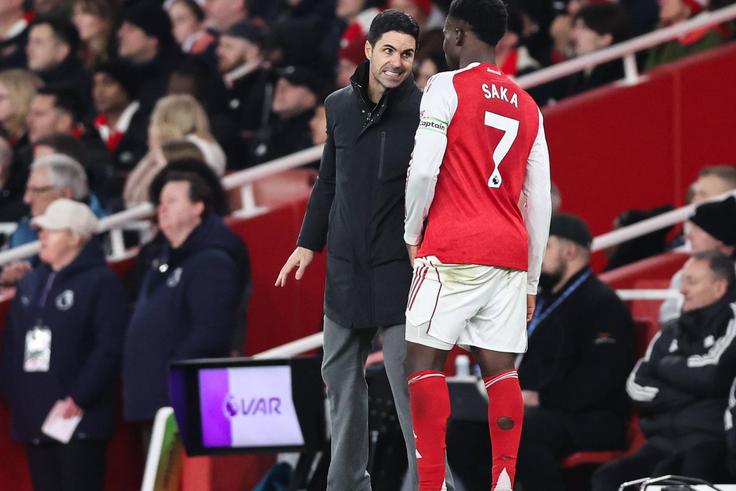 Mikel Arteta provides update after Saka miss Leeds clash