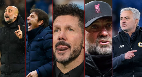 Diego Simeone leads the top 10 highest-paid coaches in 2022