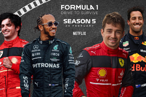 Lewis Hamilton gains over 98,000 fans following the release of the latest Netflix ‘Drive to Survive’ series