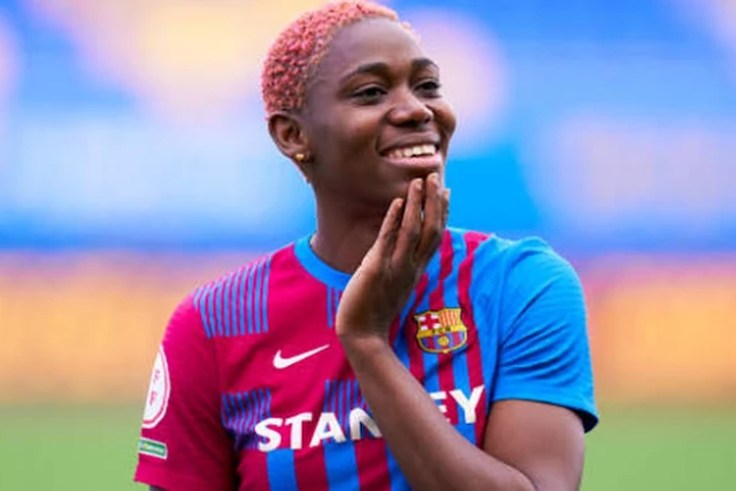 Super Falcons star Asisat Oshoala finally gets her flowers outside of Africa