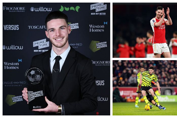 Declan Rice wins award