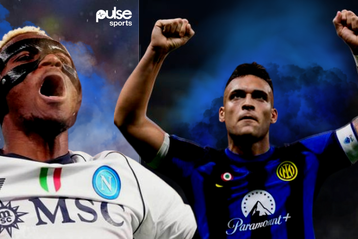 Victor Osimhen and Lautaro Martinez are two of the best strikers in Serie A || Image credit: Imago