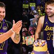 In the Los Angeles derby, Luka Doncic on his 26th birthday led the Lakers to beat the Clippers.