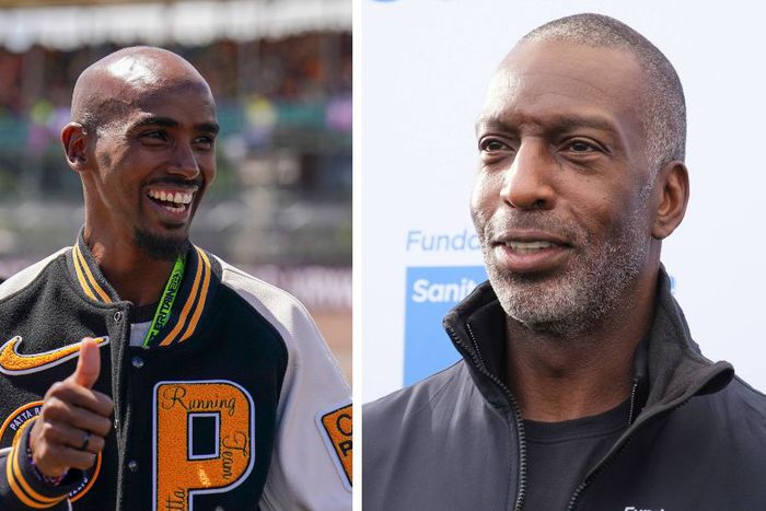 Mo Farah and Michael Johnson