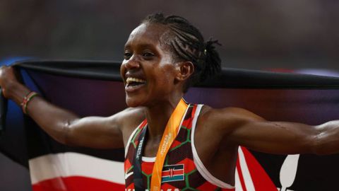 Faith Kipyegon responds to lingering doping claims after impeccable season