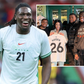 Calvin Bassey reacts after internet user claims that Super Eagles stars don't marry Nigerian women