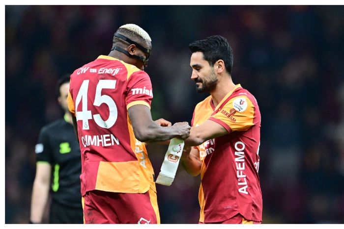 Osimhen explains why he returned the captain's armband to Gündoğan