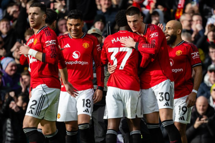 Man United fan Oshoala leads celebrations as Carrick's Reds storm into third