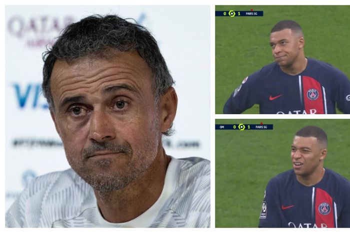Luis Enrique brushes off Mbappe's substitution drama