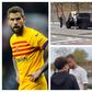 Barcelona star confronts young fan on the road