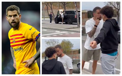 ‘This is the last time you insult me’ - Watch Barcelona star drop down from car to confront young football fan on road