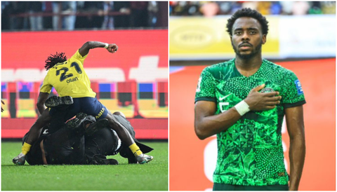 Nigeria’s Osayi-Samuel and two Fenerbahce players to face panel over pitch invasion
