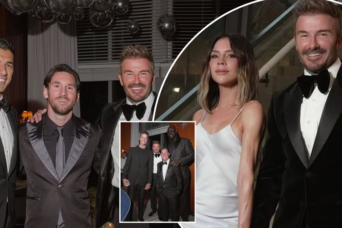 Messi leads Inter Miami stars as Tom Brady, Shaq, hosted by David Beckham in early 50th birthday bash