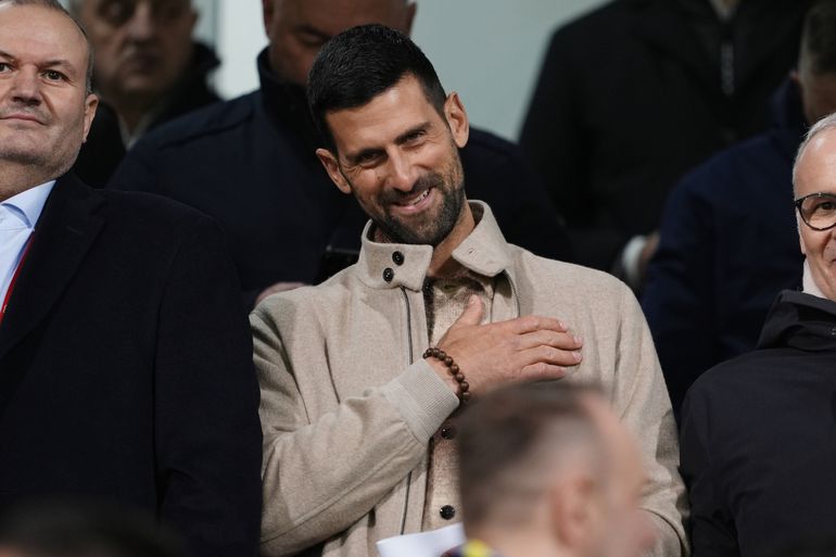 Djokovic celebrates Bosnia win || Imago