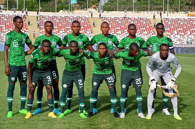 Nigeria's Golden Eaglets suffered  a 1-0 defeat against Morocco