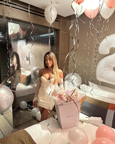 Jelicia Westhoff is the girlfriend of Maduka Okoye/photo via Instagram