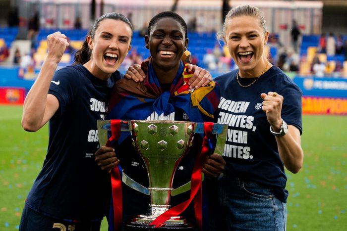 Oshoala, The current African Women's Player of the Year has scored 20 goals so far in the 2022–23 season,