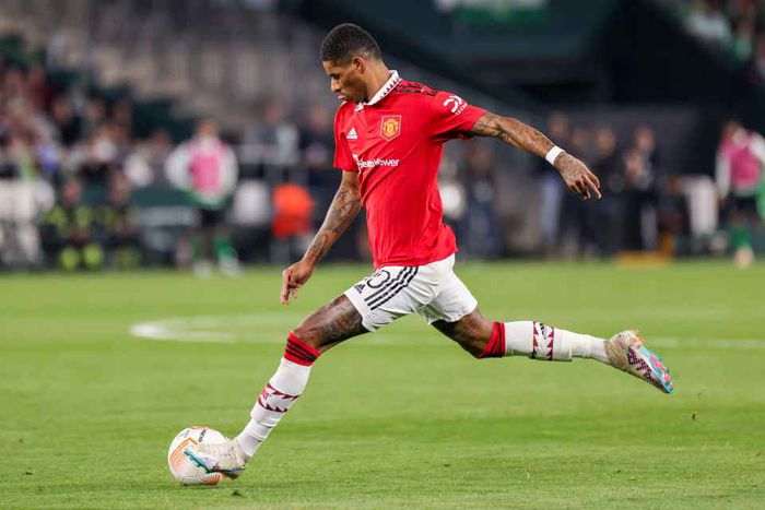 Manchester United striker Marcus Rashford