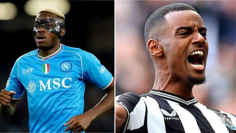 Isak or Osimhen? Chelsea fans argue over who should lead Blues attack next season