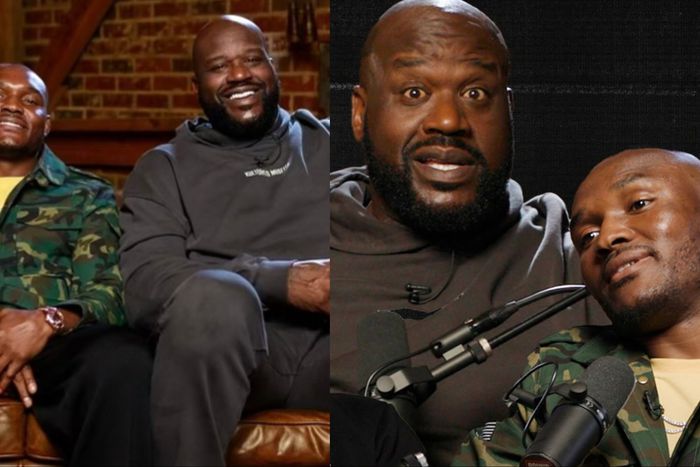 Nigerian Nightmare Kamaru Usman teams up NBA legend Shaquille O’Neal on UFC.