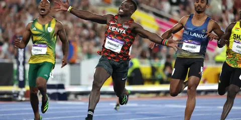 Ferdinand Omanyala reveals specific target for Kenya at World Relays Championships