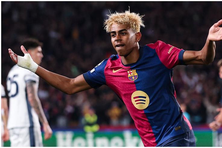 Lamine Yamal is regarded as the best player in the world at the moment. (Photo Credit: Champions League.)