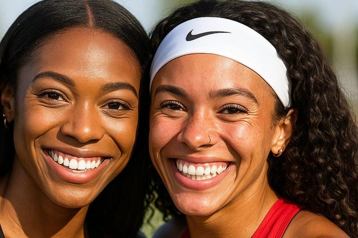 Gabby Thomas Sends 4-Word Praise to Tara Davis-Woodhall