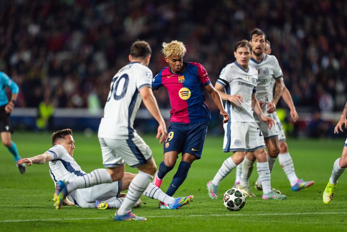 Barcelona  Lamine Yamal continues to draw Lionel Messi and Cristiano Ronaldo comparison with historic Champions League performance.