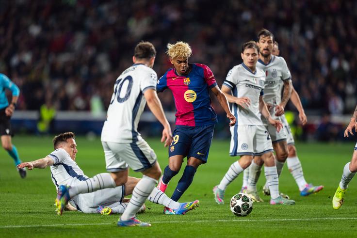 Barcelona  Lamine Yamal continues to draw Lionel Messi and Cristiano Ronaldo comparison with historic Champions League performance.