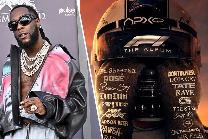 ‘F1’ The Movie Soundtrack: Burna Boy and 2 surprise Nigerian music stars feature in the most highly-anticipated racing film of the year