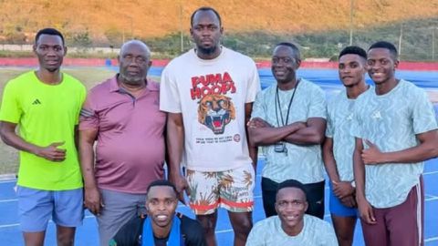 Learning From the GOAT: Usain Bolt and Ex-Coach Glen Mills Sharpen Zambia’s 4x400m Team Ahead of World Relays Championships