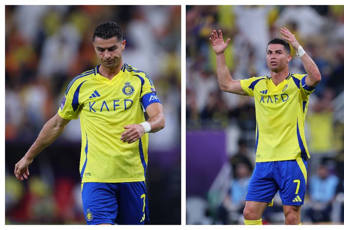 Ronaldo acts crazy as he argues with himself