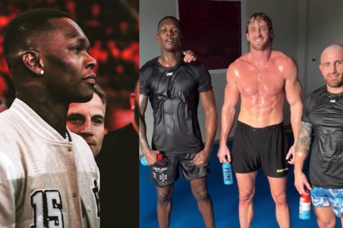 In a friendly grappling competition, the YouTube star-turned-WWE wrestler and boxer put his hands on Adesanya and UFC featherweight champion Alexander Volkanovski.