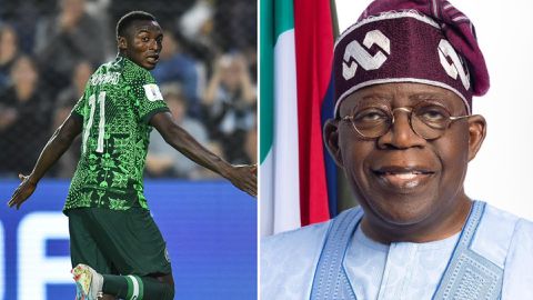 Flying Eagles star Ibrahim Muhammad dedicates goal against Argentina to President Bola Ahmed Tinubu