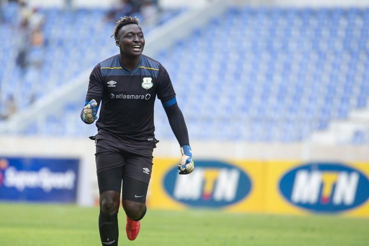 Zesco United goalkeeper Ian Otieno.