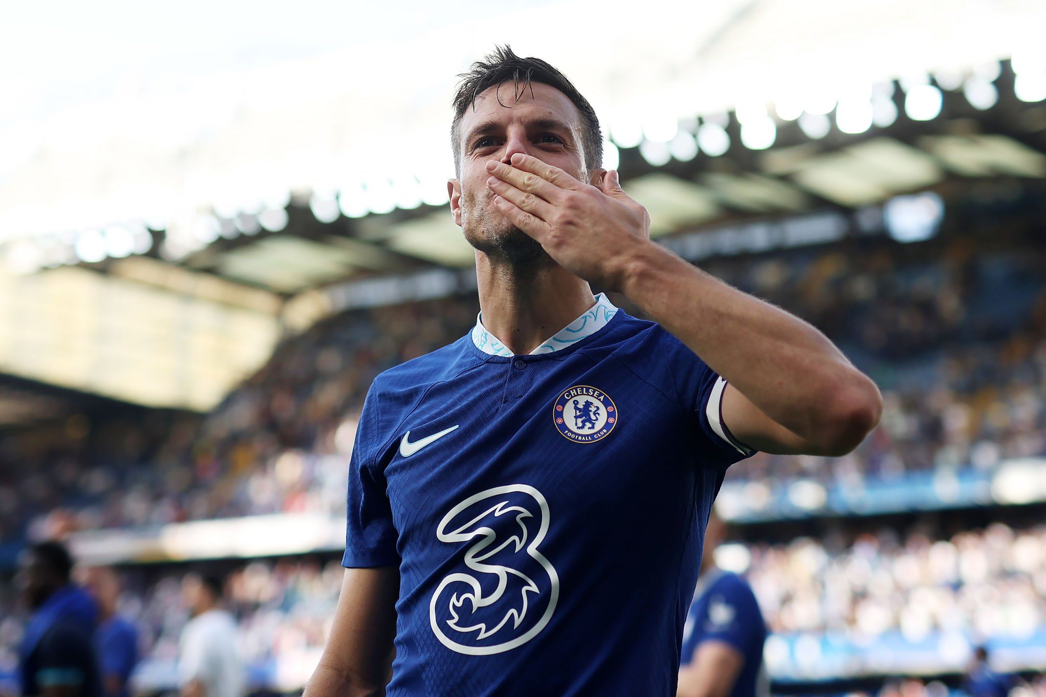 Chelsea Captain Cesar Azpilicueta In Tears As He Bids Farewell To The ...