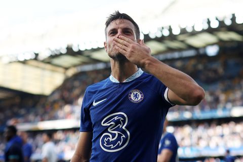 Chelsea captain Cesar Azpilicueta in tears as he bids farewell to the Blues after 11 years