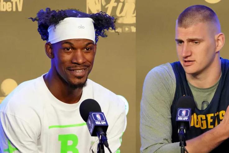 Jimmy Butler denies feud with Nikola Jokic ahead of Game 1