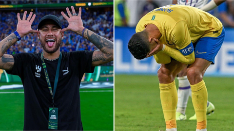 Kings Cup: Viral video shows Neymar 'taunting' Ronaldo with 'Messi, Messi' chants during Al-Hilal vs Al-Nassr