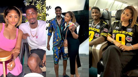 Peter Olayinka: Super Eagles star and wife share cute photos from vacation in Ghana