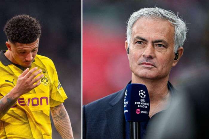 Jose Mourinho commented on Jadon Sancho's situation at Manchester United || Image credit: Imago