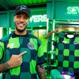 William Paul Troost-Ekong: Super Eagles vice-captain models new jersey ahead of charity match.