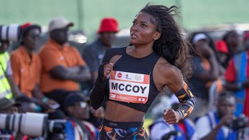 American Maia McCoy Reveals How She Plans to Beat Sha’Carri Richardson and Co at US Trials After Kip Keino Classic Heroics