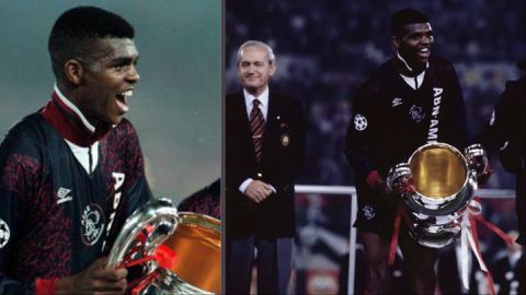 Kanu Nwankwo celebrates Champions League Glory Days with Ajax