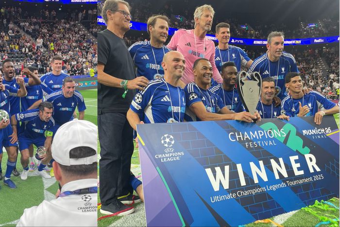 Super Eagles of Nigeria icon Mikel Obi Shines as Figo FC Wins Ultimate Champions Legends Tournament in Munich.