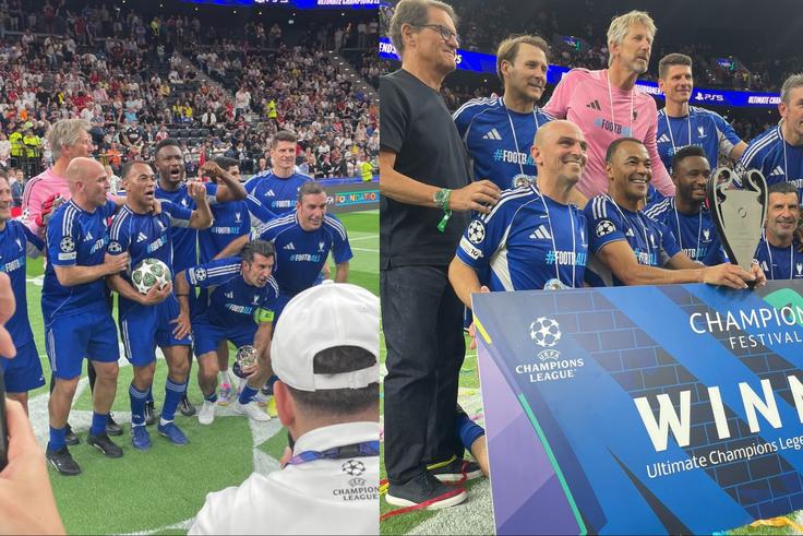 Super Eagles of Nigeria icon Mikel Obi Shines as Figo FC Wins Ultimate Champions Legends Tournament in Munich.